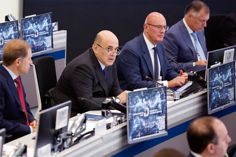 Стратегическая сессия "Развитие скоростного транспортного сообщения". Фото: Дмитрий Астахов/POOL/ТАСС