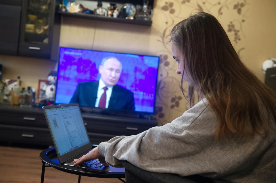 46% обратившиеся на Прямую линию президента России удовлетворен результатами