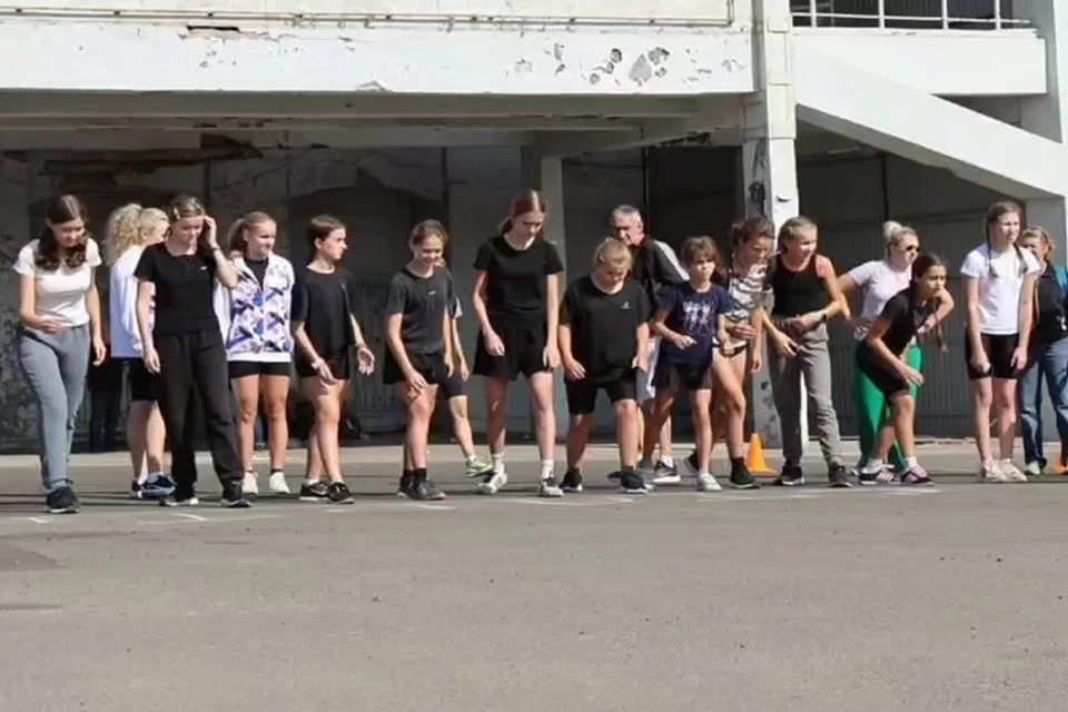 В Донецке прошли соревнования по легкой атлетике в рамках «Кросса нации». Фото: ТГ/Ширшов