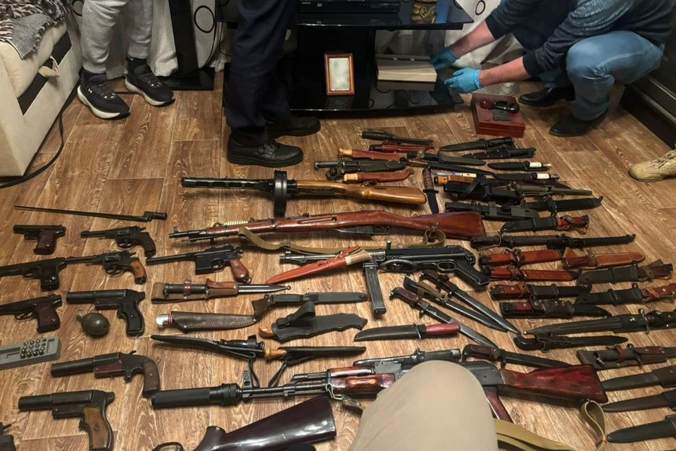 В Новосибирской области выявили нелегальный оружейный бизнес. Фото: УФСБ России по Новосибирской области