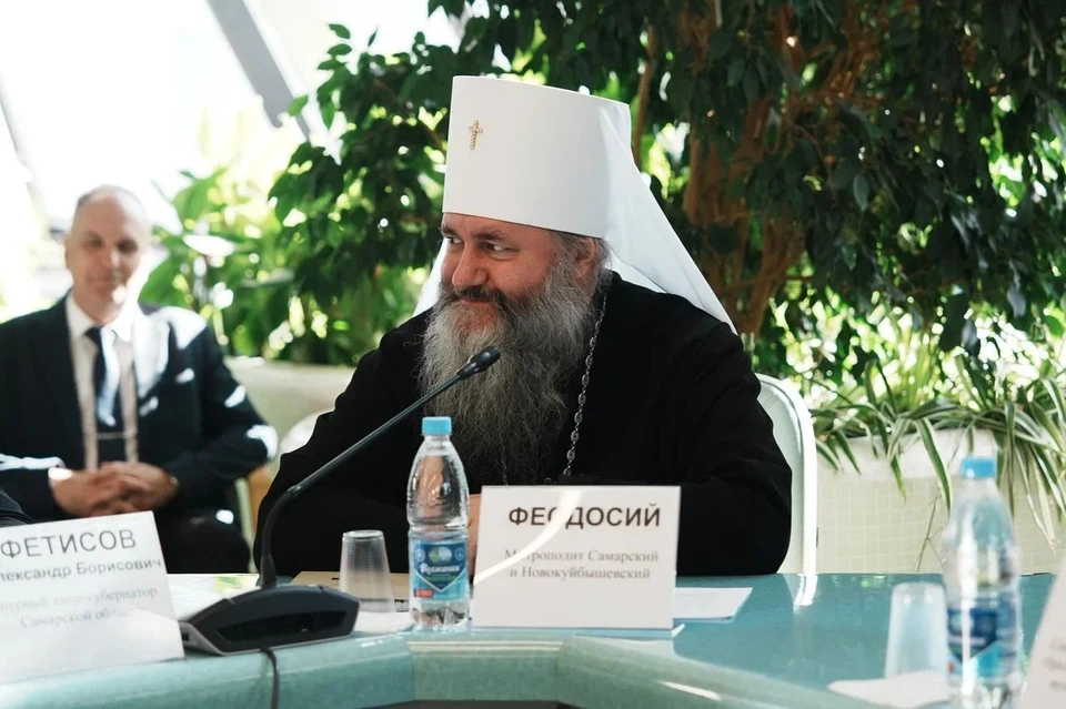 В Общественную палату включили митрополита Самарского и Новокуйбышевского Феодосия. Фото: https://t.me/OrthodoxSamara