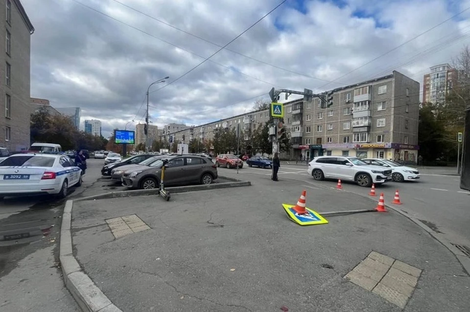 Парня доставили в больницу. Фото: Госавтоинспекция Екатеринбурга