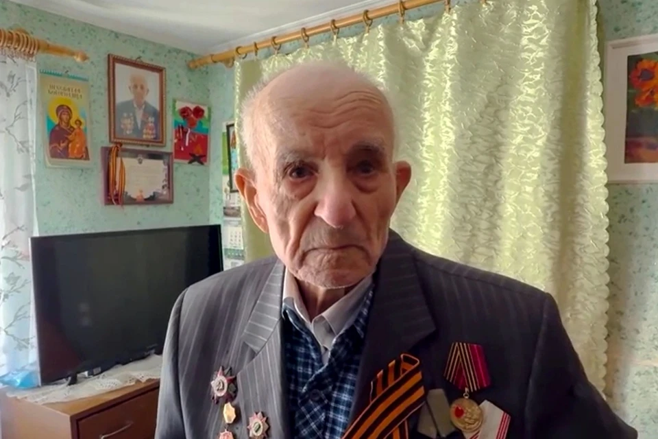 Ветеран Великой Отечественной войны, Почётный гражданин Шебекинского муниципального округа, полковник в отставке Николай Дмитриевич Куценко