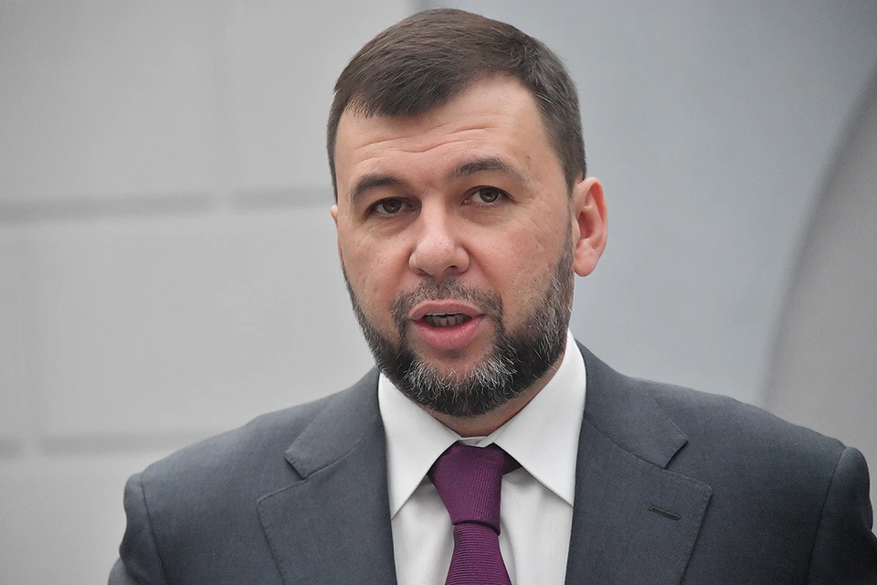Глава Донецкой Народной Республики Денис Пушилин