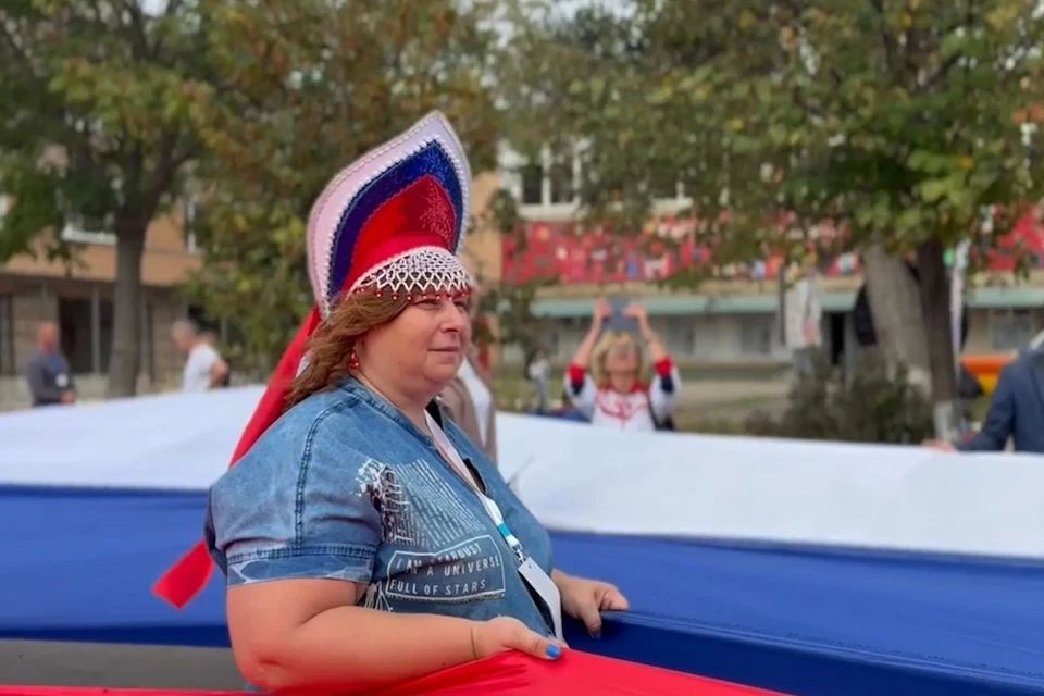 В Херсонской области отмечают День воссоединения с Россией Фото: администрация Херсонской области