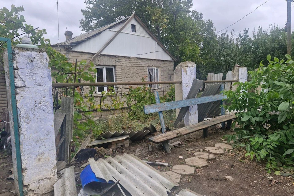 Последствия ударов ВСУ Фото: ТГ-канал Владимира Сальдо