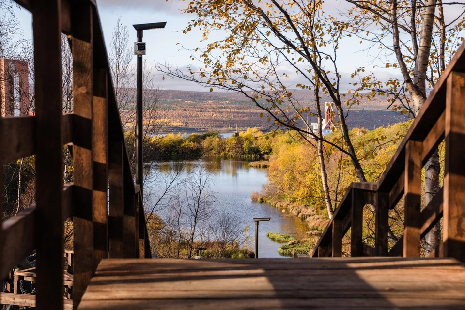 Зона отдыха у Чистого ручья продолжает преображаться. Фото: администрация Мурманска