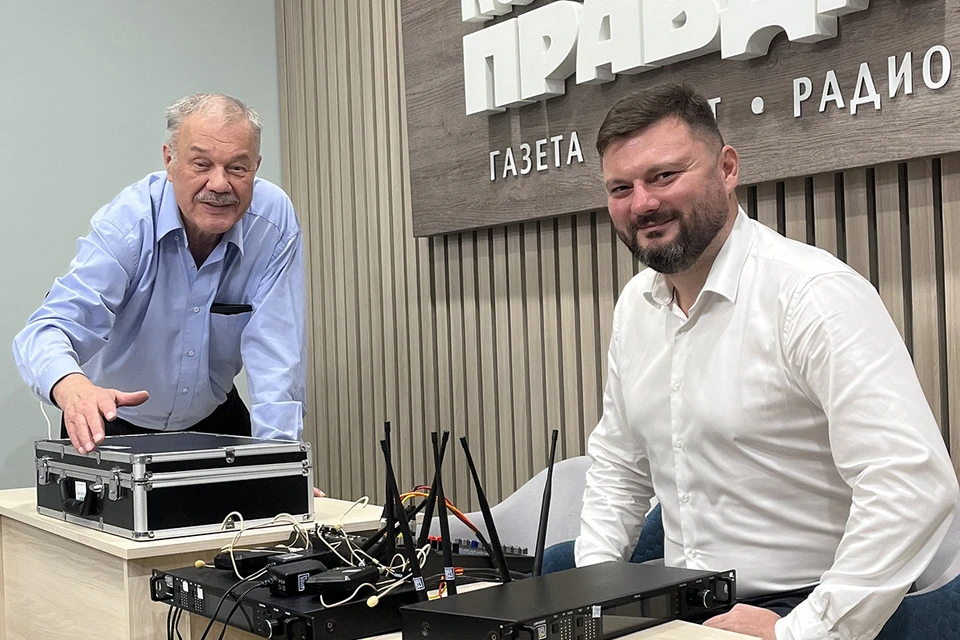 Александр Гамов и Виктор Царихин.
