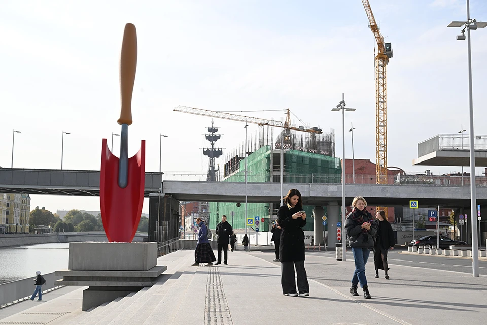 В Москве появился забавный арт-объект