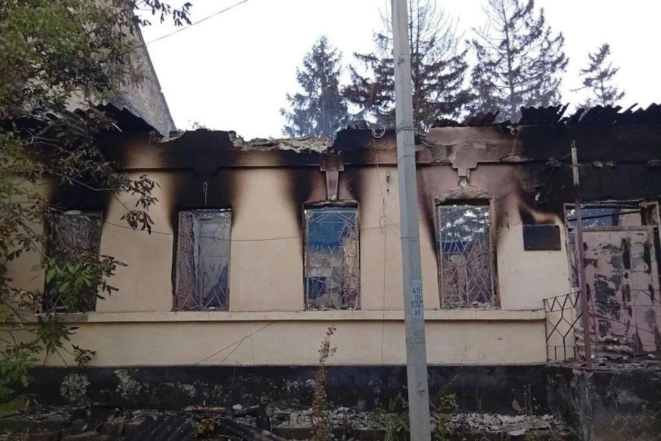 Последствия ударов ВСУ Фото: ТГ-канал Владимира Сальдо