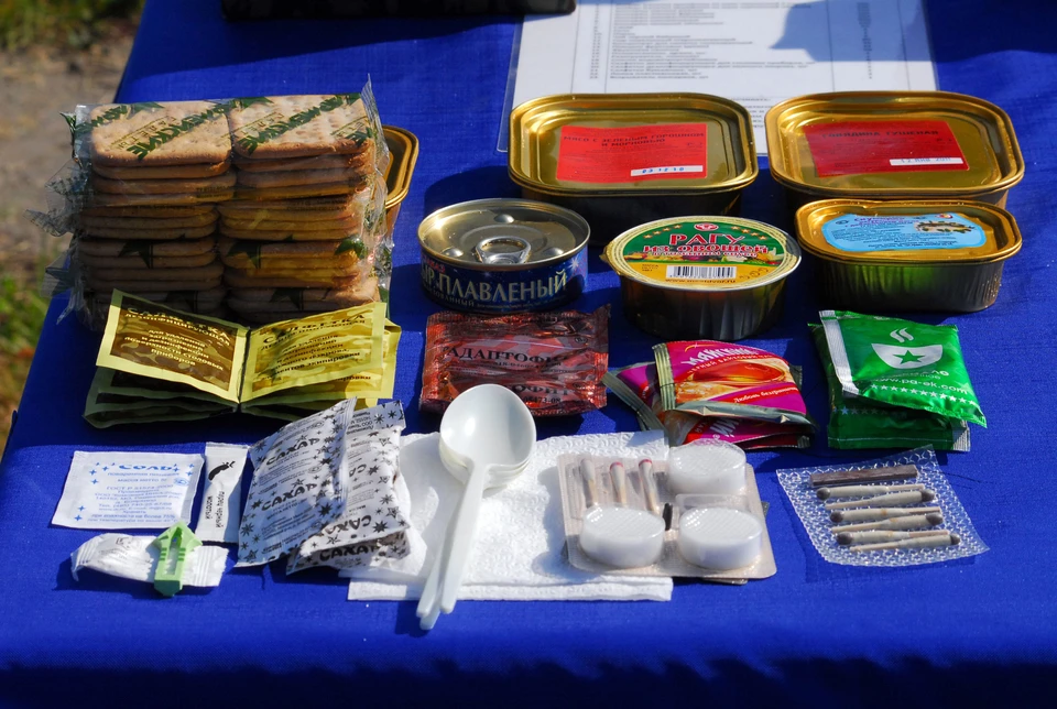 На Украине стали выставлять на продажу сухпайки из пакета военной помощи Латвии
