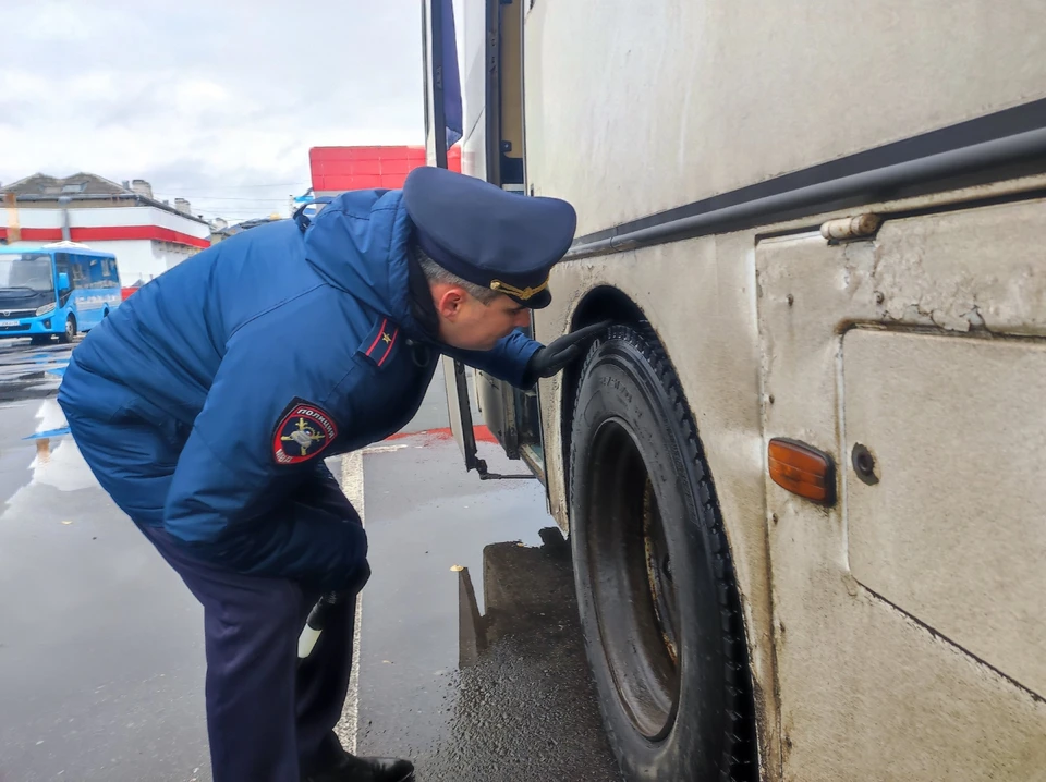 В регионе работали неисправные автобусы