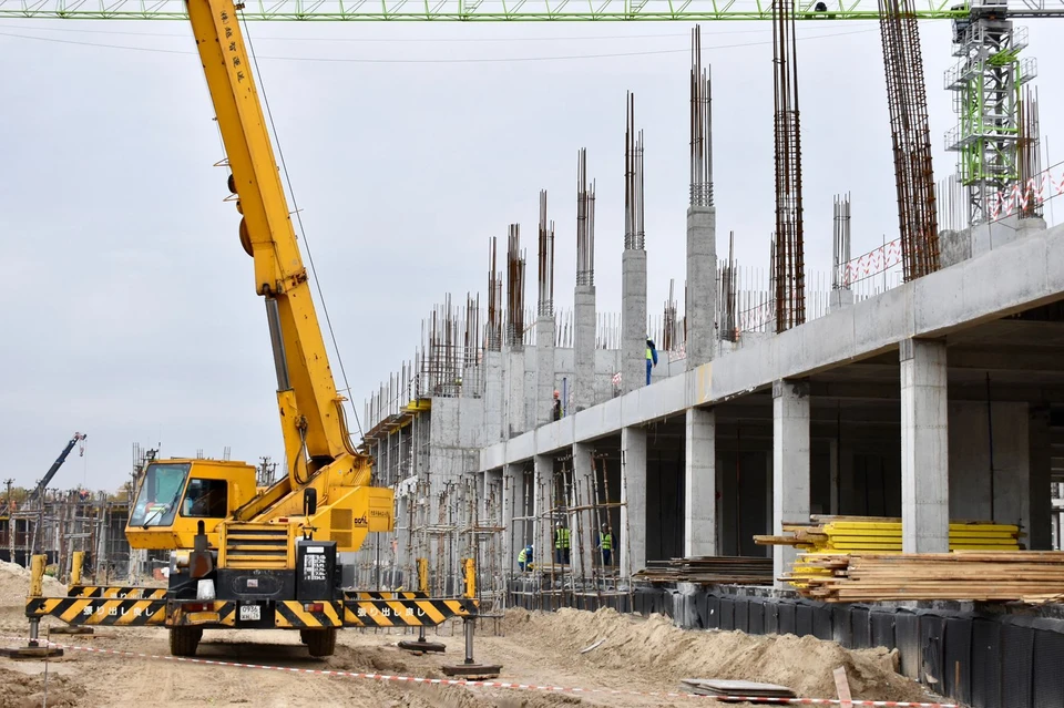 Минстрой рассказал о ходе строительства школы для одаренных детей в Рязани. Фото: минстрой Рязанской области