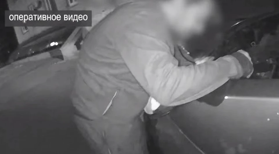 Мужчина хотел избежать административной ответственности. Фото: скриншот с видео пресс-службы МВД по Луганской Народной Республике