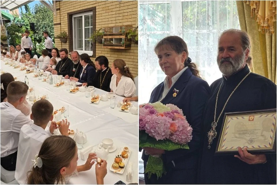 Супруги Осяки - достояный пример для подрастающего поколения. Фото: пресс-служба губернатора Ростовской области.