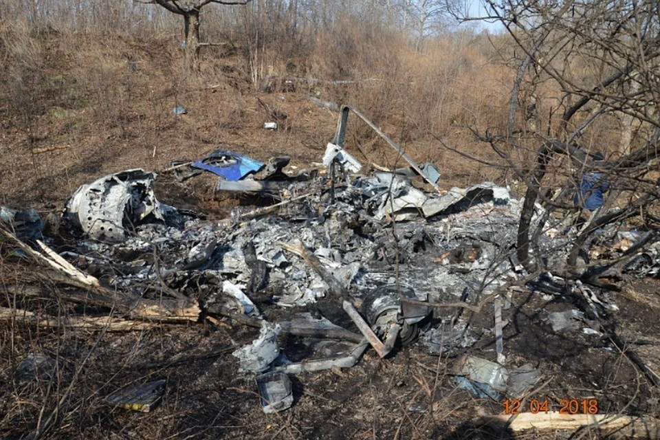 Вертолет авиакомпании «Восток» поднялся в небо, чтобы совершить тренировочный полет. Фото: сайт МАК