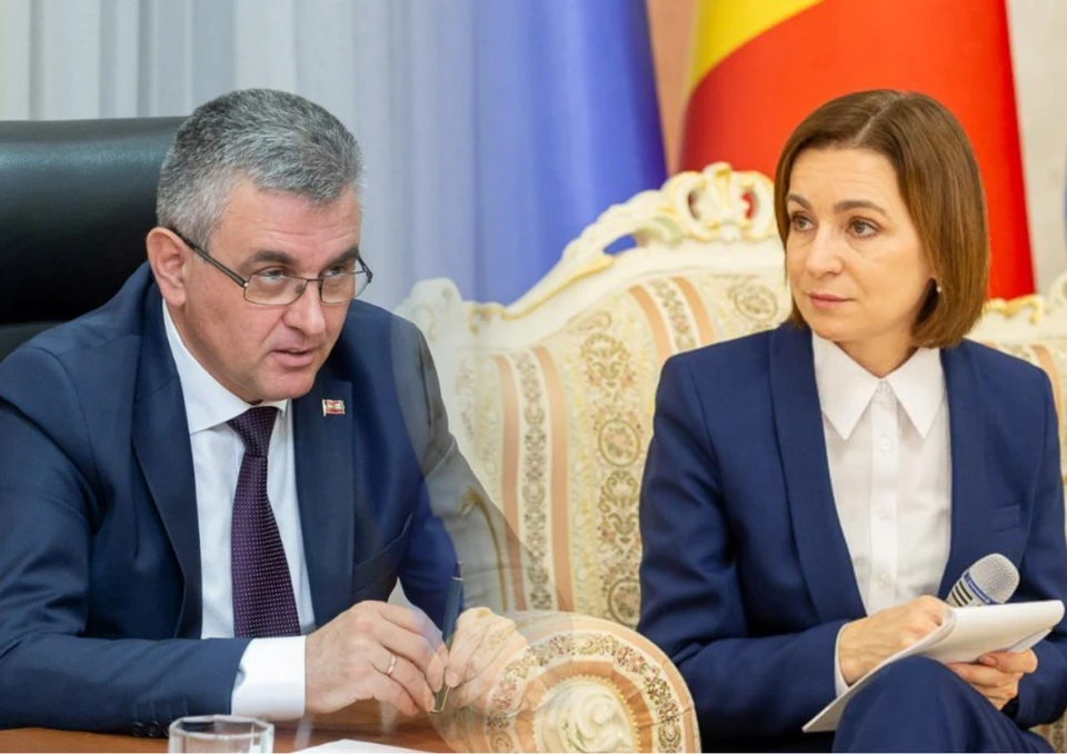 Майя Санду отказалась встретиться с Вадимом Красносельским. Коллаж КП