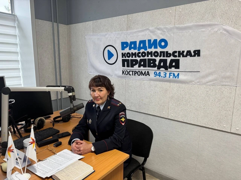 На фото: начальник отделения по делам несовершеннолетних у МВД России по городу Костроме Ирина Волохова