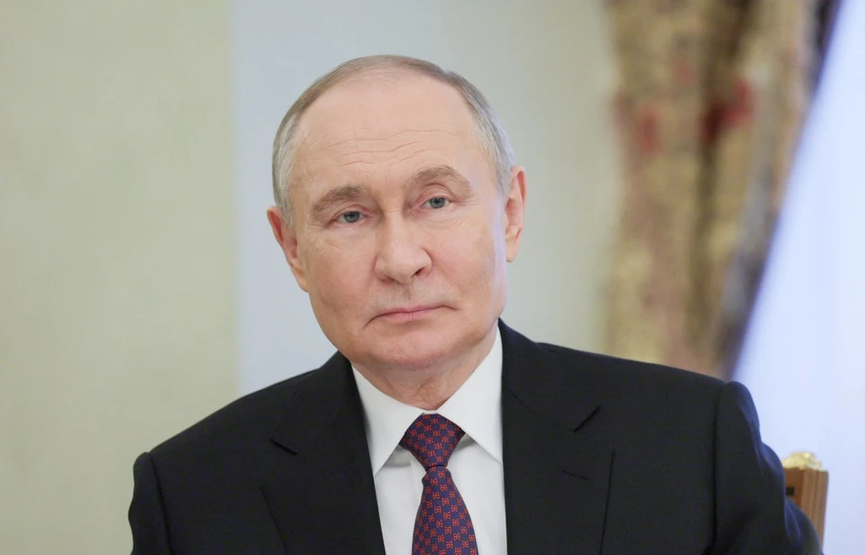 Владимир Путин провел встречу с гендиректором «ДОМ.РФ» Виталием Мутко