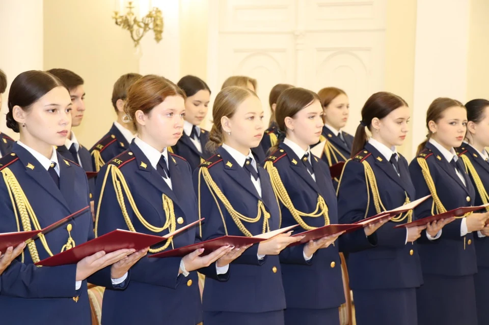 В Ульяновске 45 школьников официально стали кадетами Следкома России | ФОТО: СУ СК России по Ульяновской области