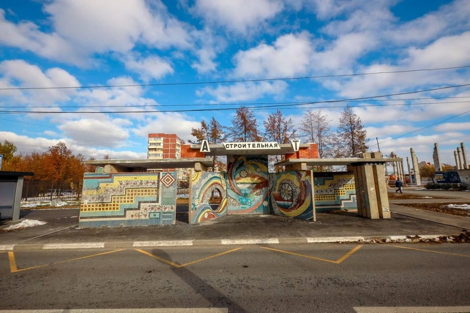 Мозаичный павильон в Академгородке могут включить в список объектов культурного наследия. Фото: Telegram-канал Максима Кудрявцева