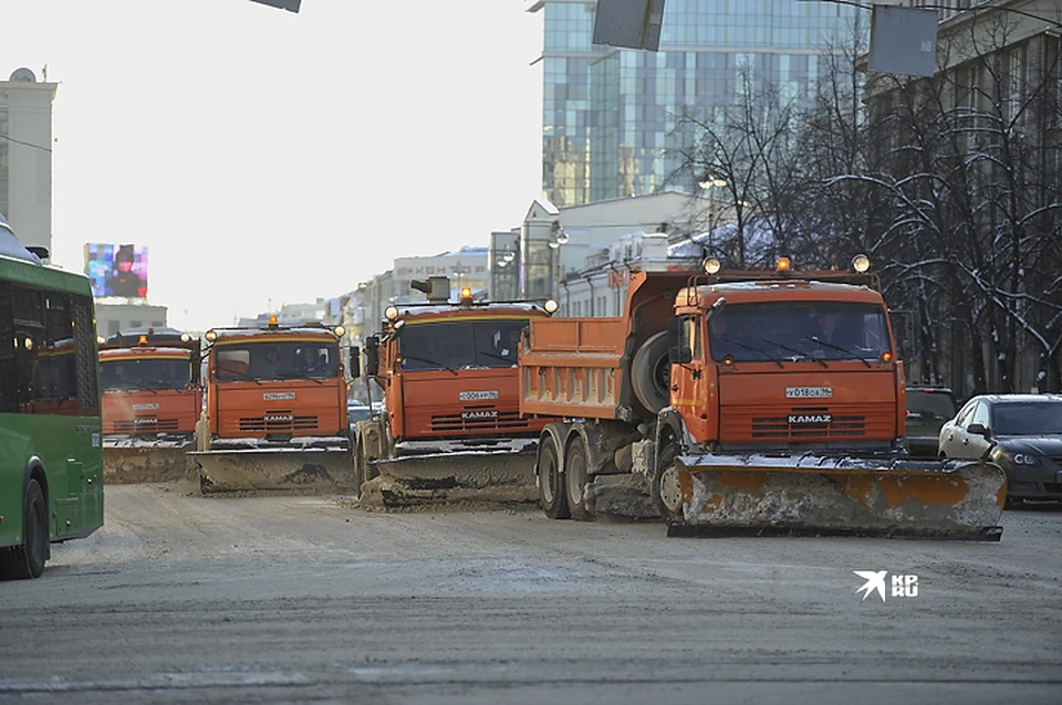 Технику подготовили к уборке Екатеринбурга