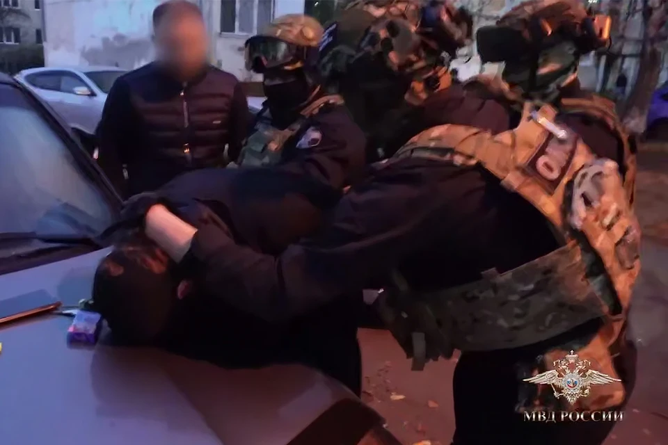 Кадр из видео МВД России