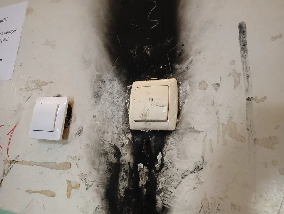 В результате происшествия повреждены вещи в гараже, провода и счетчик электроэнергии.