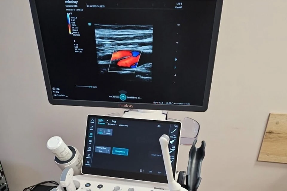 Новая ультразвуковая система появилась в больнице имени Сергеева в Хабаровске Фото: пресс-служба министерства здравоохранения края