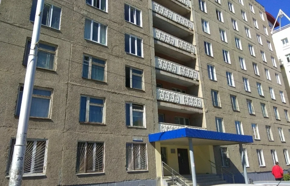 В Уфе восстановят девятиэтажное общежитие БГПУ на Свердлова. Фото: Яндекс. Карты.