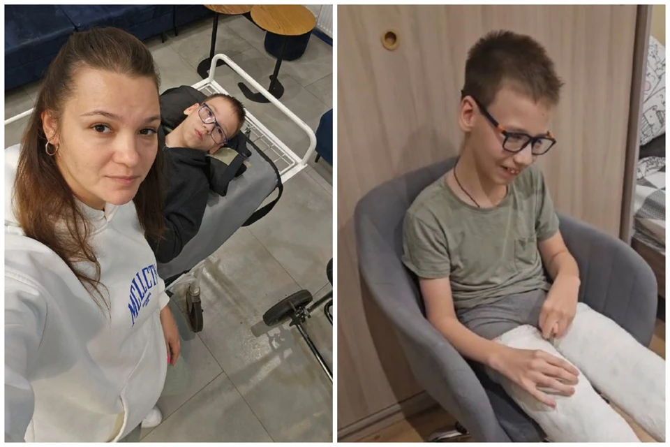 Надежда посвятила жизнь лечению выжившего сына-близнеца.