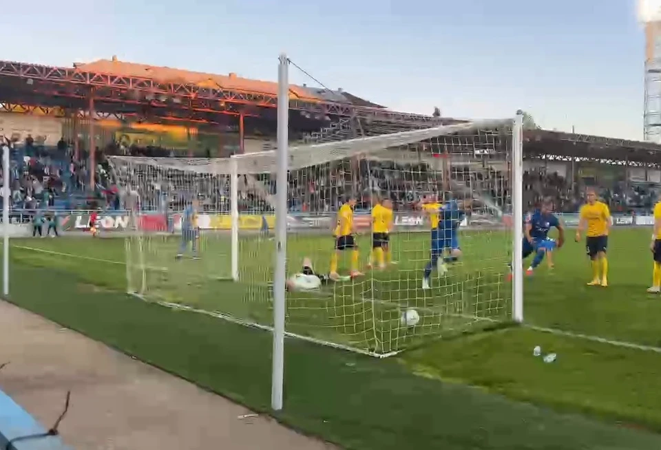 Удар, гол! Фото: fcsevastopol.ru