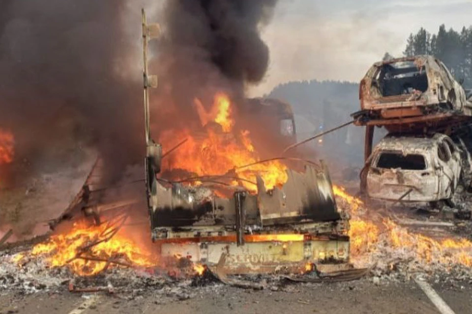 Один человек погиб в аварии с большегрузами в Нижнеудинском районе