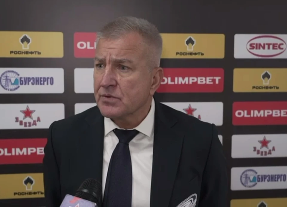 Олег Браташ. Скриншот видео из телеграм-канала клуба.