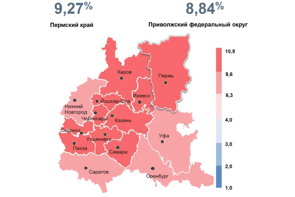 Инфографика: аналитические материалы Банка России | Инфляция в Пермском крае
