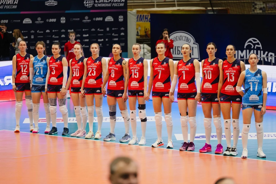 Фото: пресс-служба волейбольного клуба «Омичка»