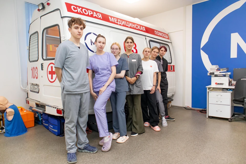 Третьекурсники на практическом занятии. Фото: Данил Иванов