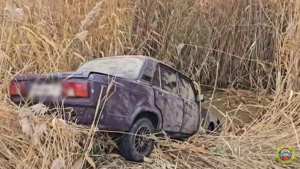 !5-летний водитель не справился с управлением.