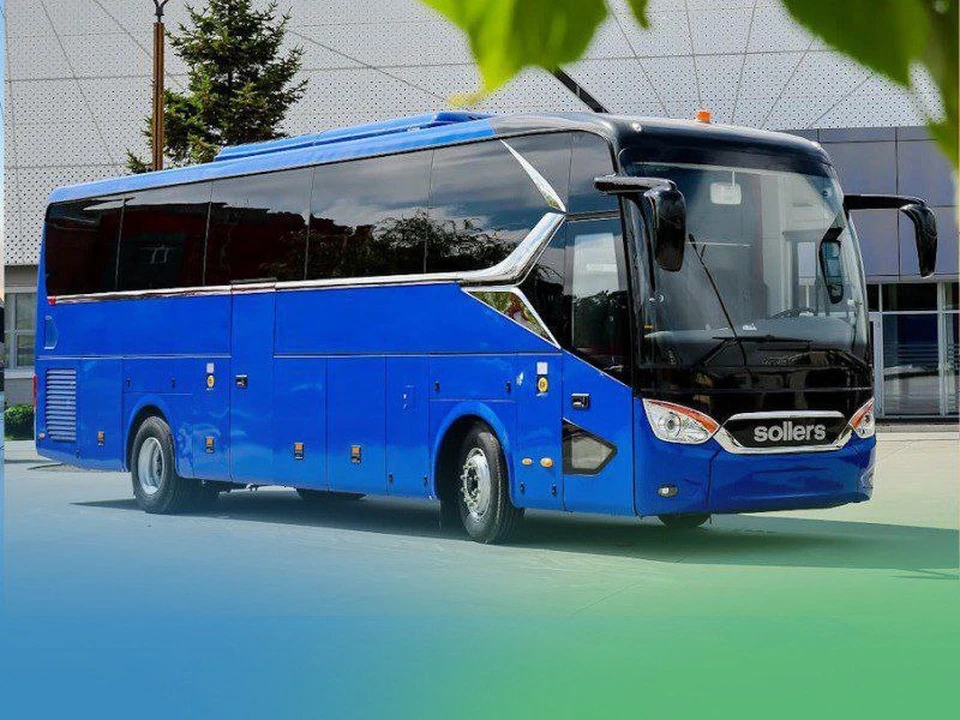 Автобус оснащен улучшенной системой отопления и вентиляциями, удобными сиденьями и большими окнами / Фото: предоставлено пресс-службой Сбербанка