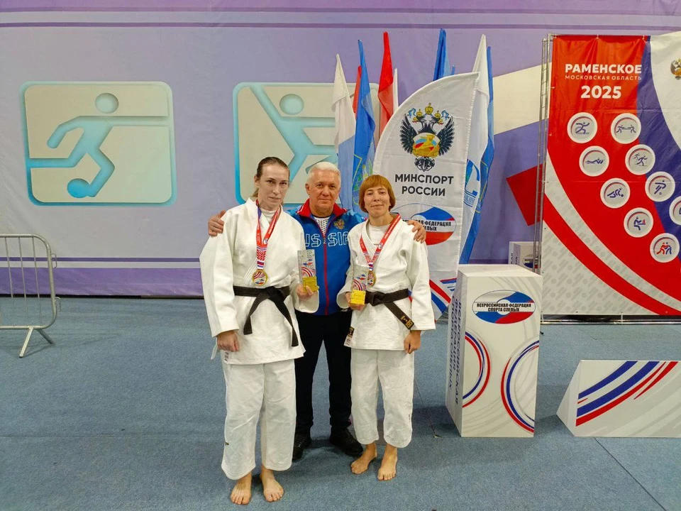 Две слабовидящие дзюдоистки из Ульяновска вернулись домой с золотом. ФОТО: тг-канал минспорта УО