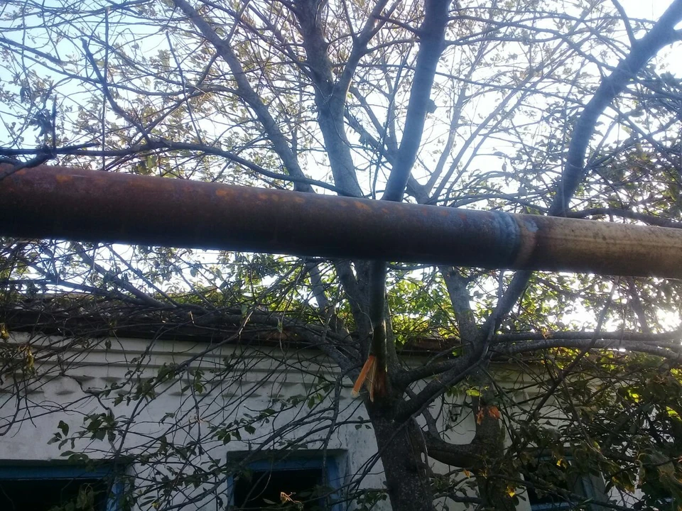 В селе Дорогощь повреждена газовая труба.