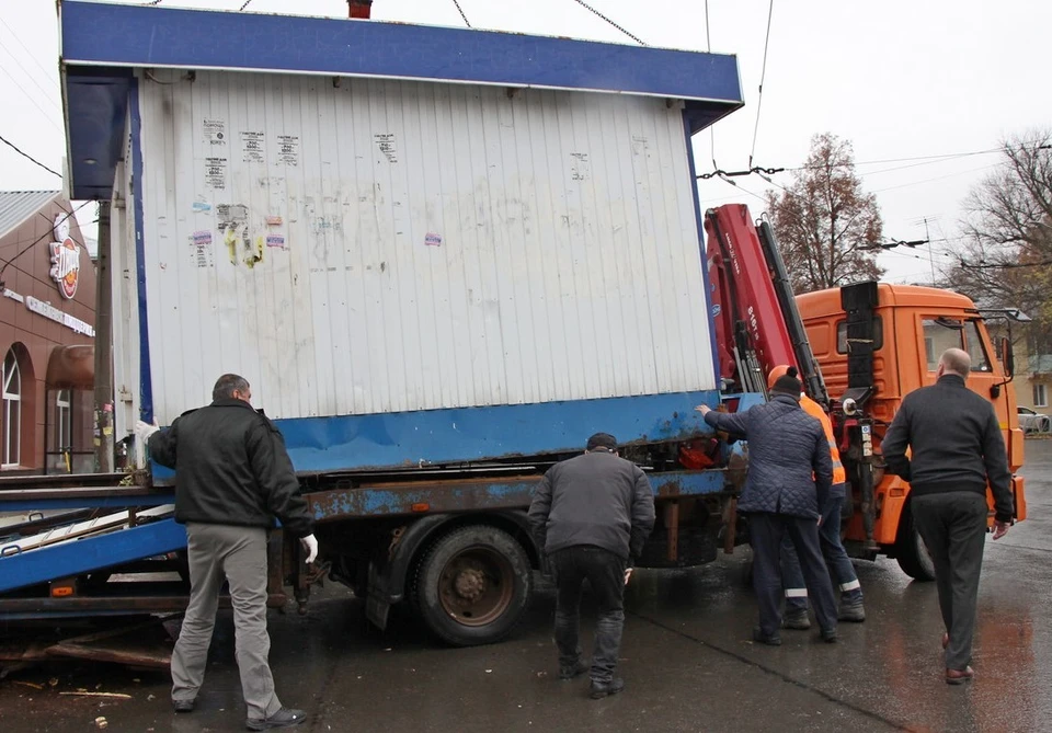 За нарушения торговые объекты могут демонтировать. Фото: Администрация города Рязани.