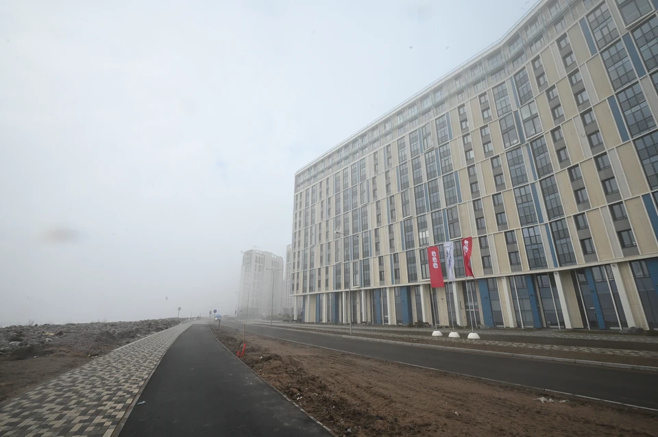 Густая пелена накроет утренний город.