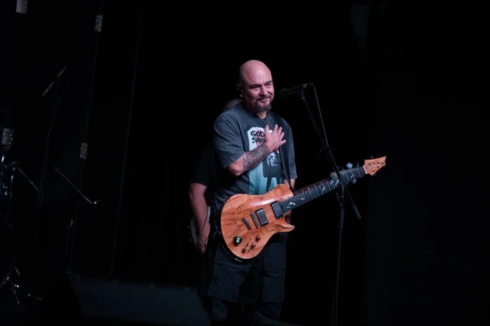 Сергей Трофимов выступил для участников СВО и их семей в Хабаровске Фото: пресс-служба министерства культуры края