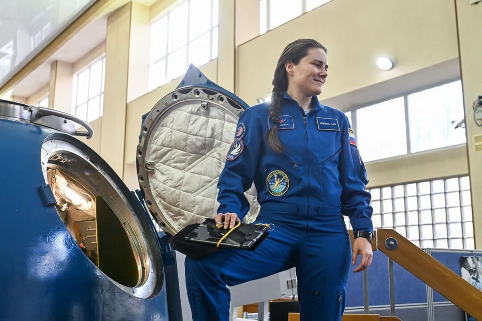 Космонавт из Новосибирска Анна Кикина готовится к полету на МКС. Фото: Роскосмос
