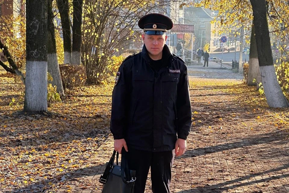 Иван Егоров достоин победы! Фото: УМВД России по Тверской области