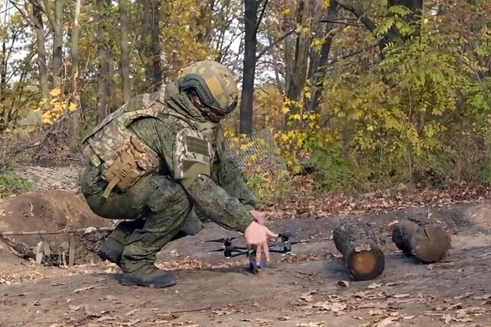 Боевая работа расчетов БпЛА