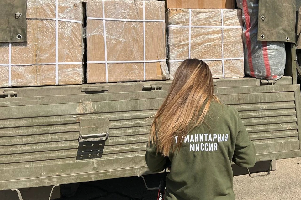 В Новосибирской области военным отправили 27-ой гуманитарный груз.