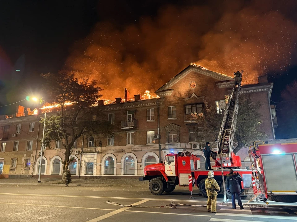 Обошлось без жертв и пострадавших. ФОТО: МЧС России