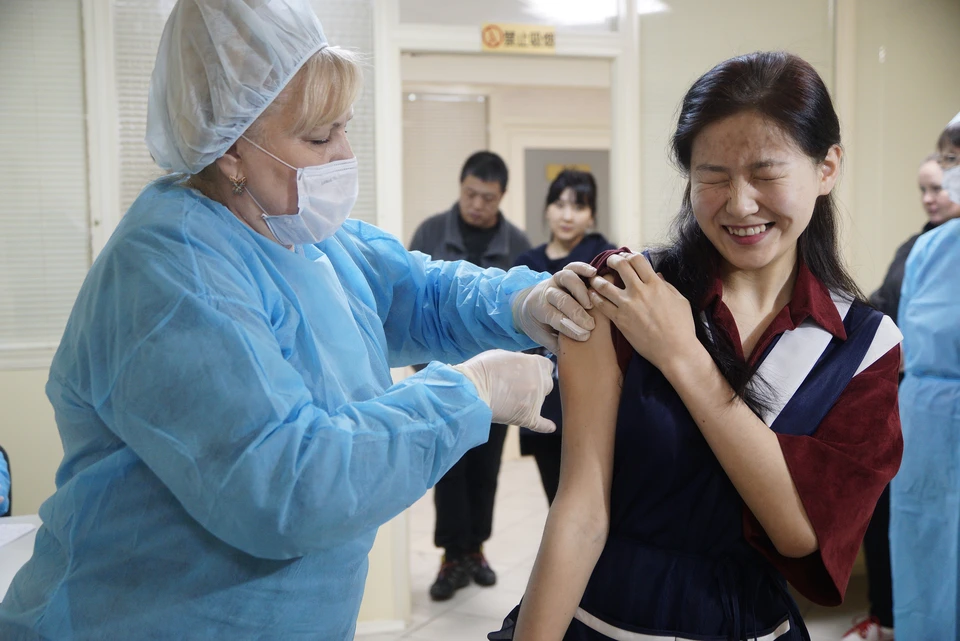 Вакцинация от гриппа в Якутии продолжается